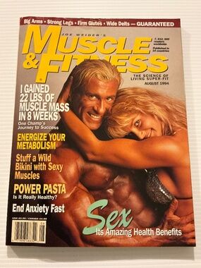 Joe Weider’s Muscle & Fitness Magazine August 1994
